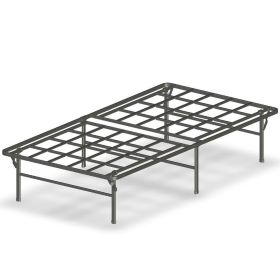 Twin XL Heavy Duty Foldable Metal Platform Bed Frame