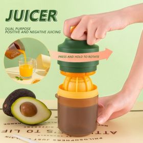 Mini Portable Manual Juicer Citrus Juicer Manual Lemon Squeezer Lime Orange Juicer Homemade DIY Fruit Orange Separating Juicer Fruit Separator Not Spl