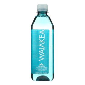 Waiakea Premium Naturally Alkaline Hawaiian Volcanic Bottled Water - Case Of 24 - 16.9 Fz