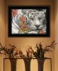 "Tiger Lily" By Ed Wargo, Ready to Hang Framed Print, Black Frame