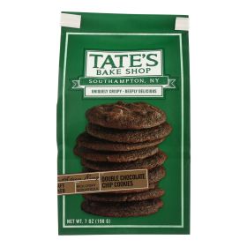 Tate's Bake Shop Double Chocolate Chip Cookies - Case Of 12 - 7 Oz. (Default: Default)