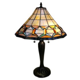 Tiffany-style Jeweled Table Lamp (SKU: 2469+BB699)